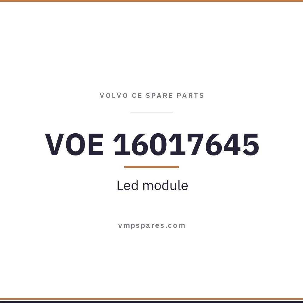 VOE 16017645 – Led module