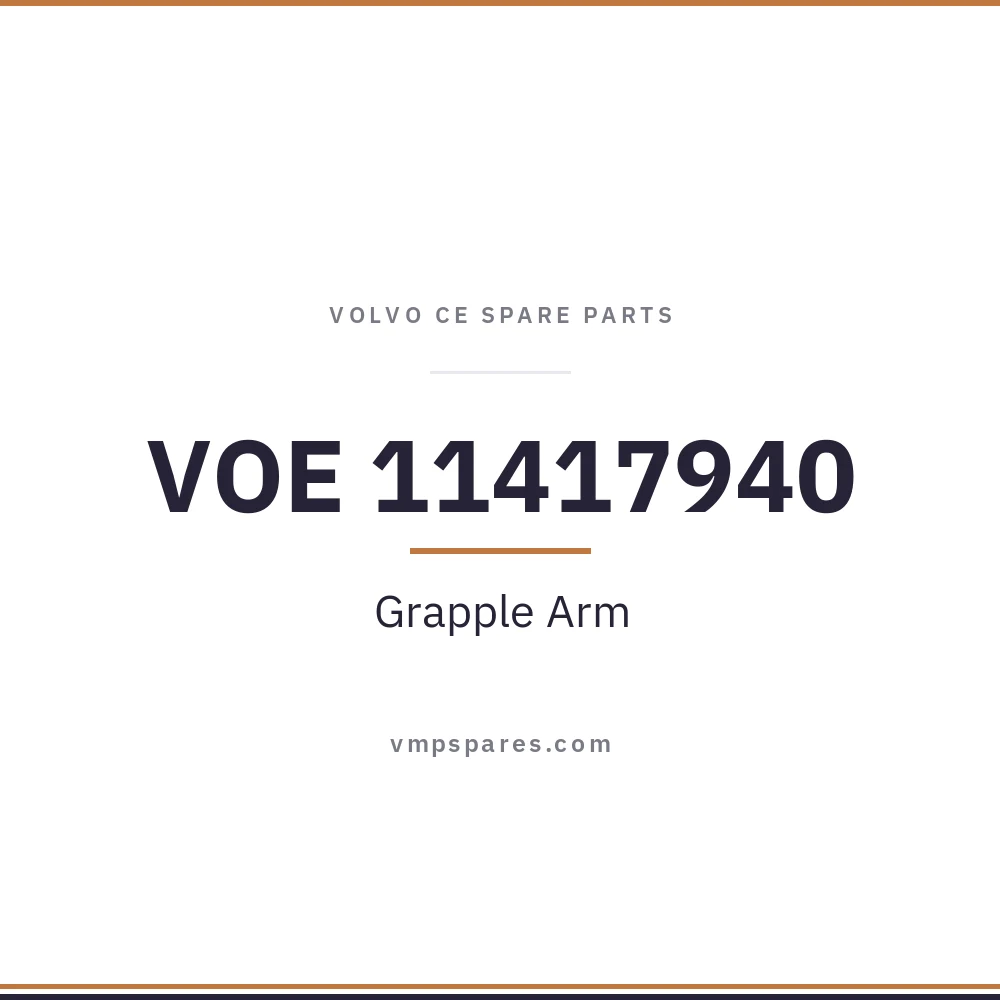 VOE 11417940 – Grapple Arm