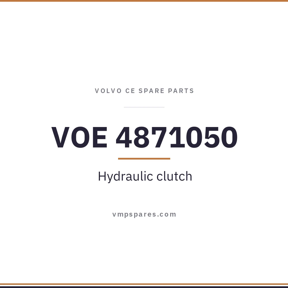 VOE 4871050 – Hydraulic clutch