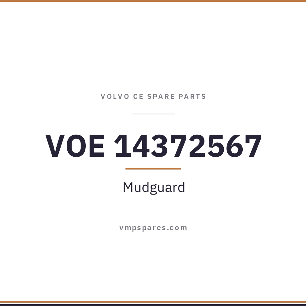 VOE 14372567 – Mudguard