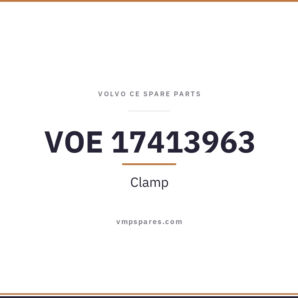 VOE 17413963 – Clamp
