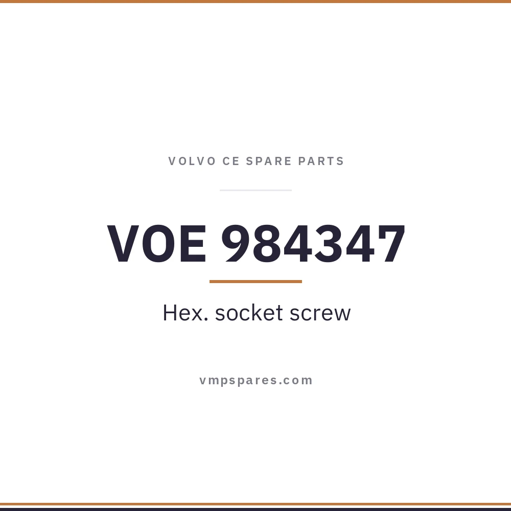 VOE 984347 – Hex. socket screw