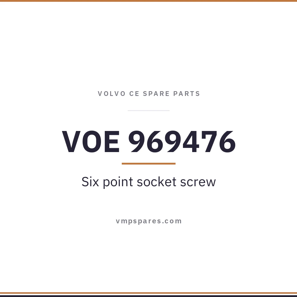 VOE 969476 – Six point socket screw
