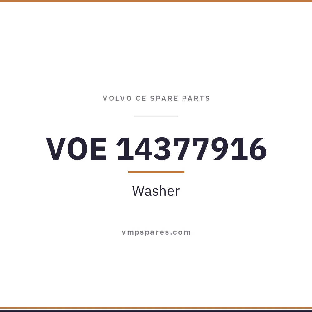 VOE 14377916 – Washer