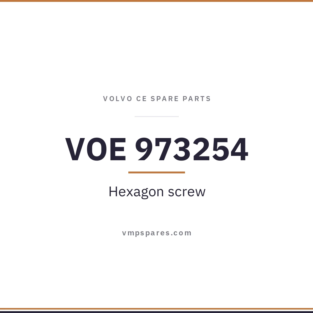 VOE 973254 – Hexagon screw
