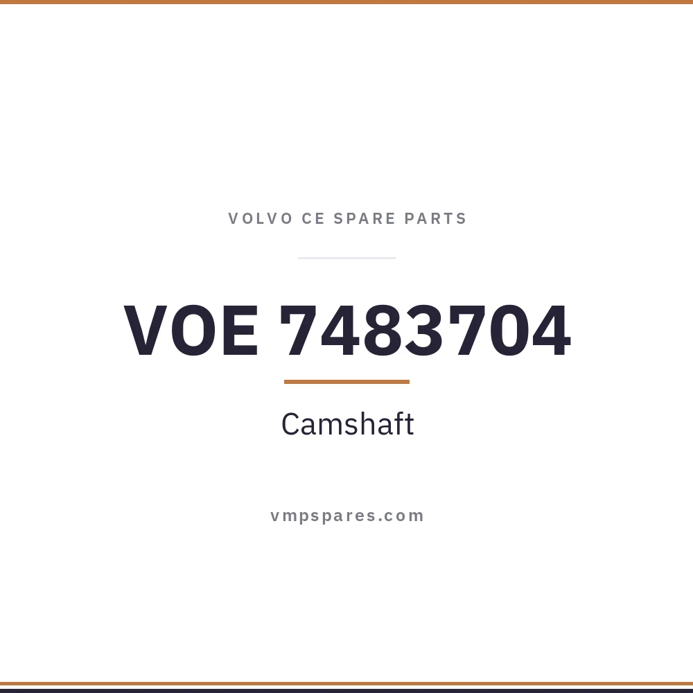 VOE 7483704 – Camshaft