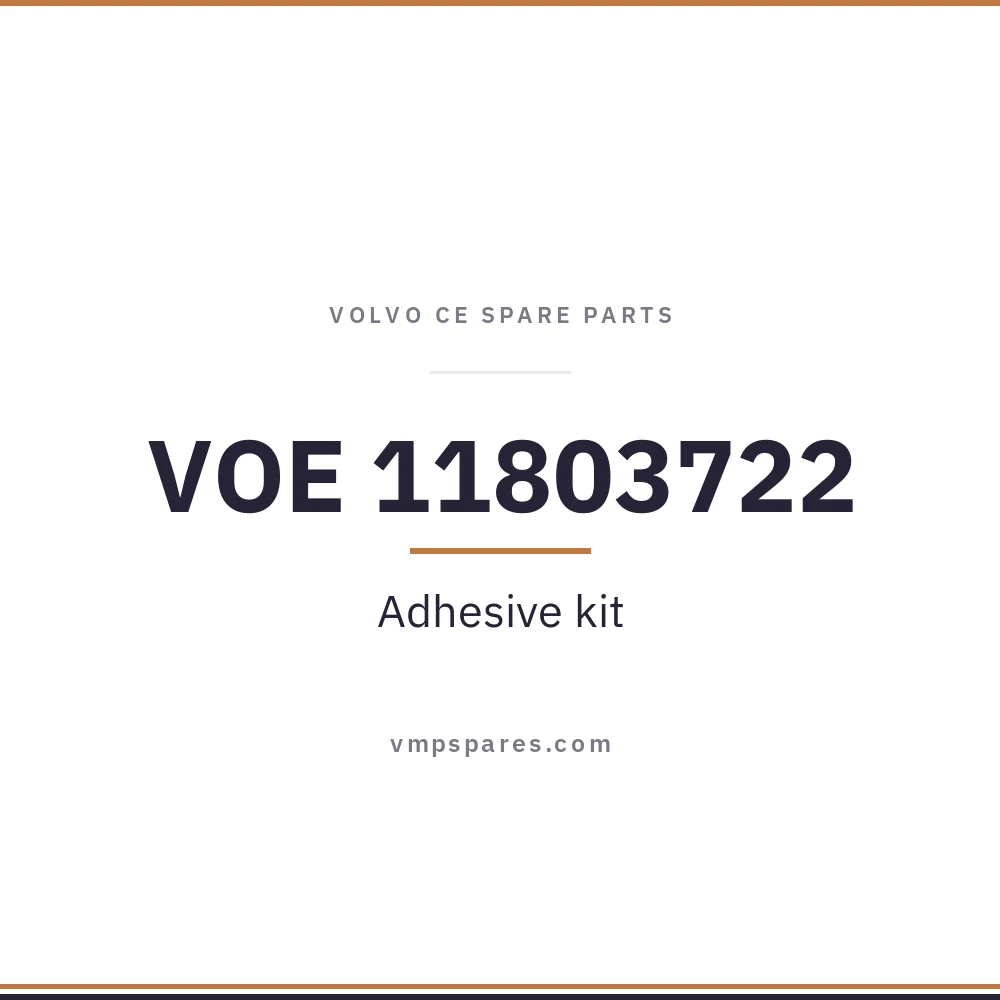 VOE 11803722 – Adhesive kit