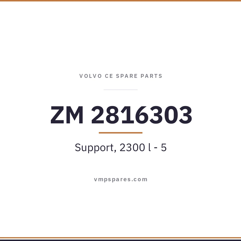 ZM 2816303 – Support, 2300 l – 5