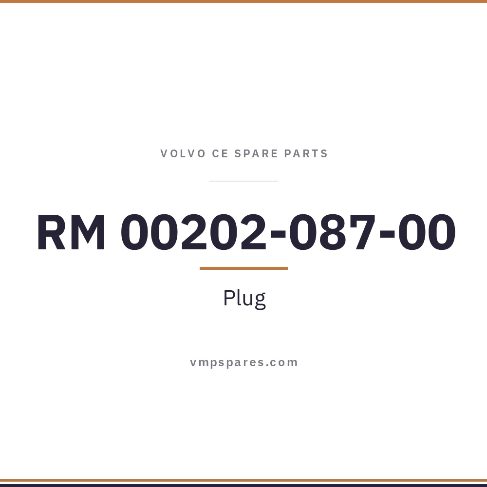 RM 00202-087-00 – Plug