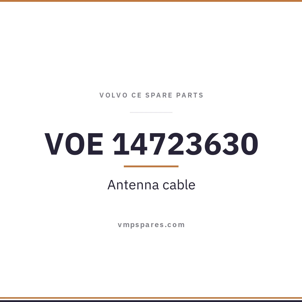 VOE 14723630 – Antenna cable