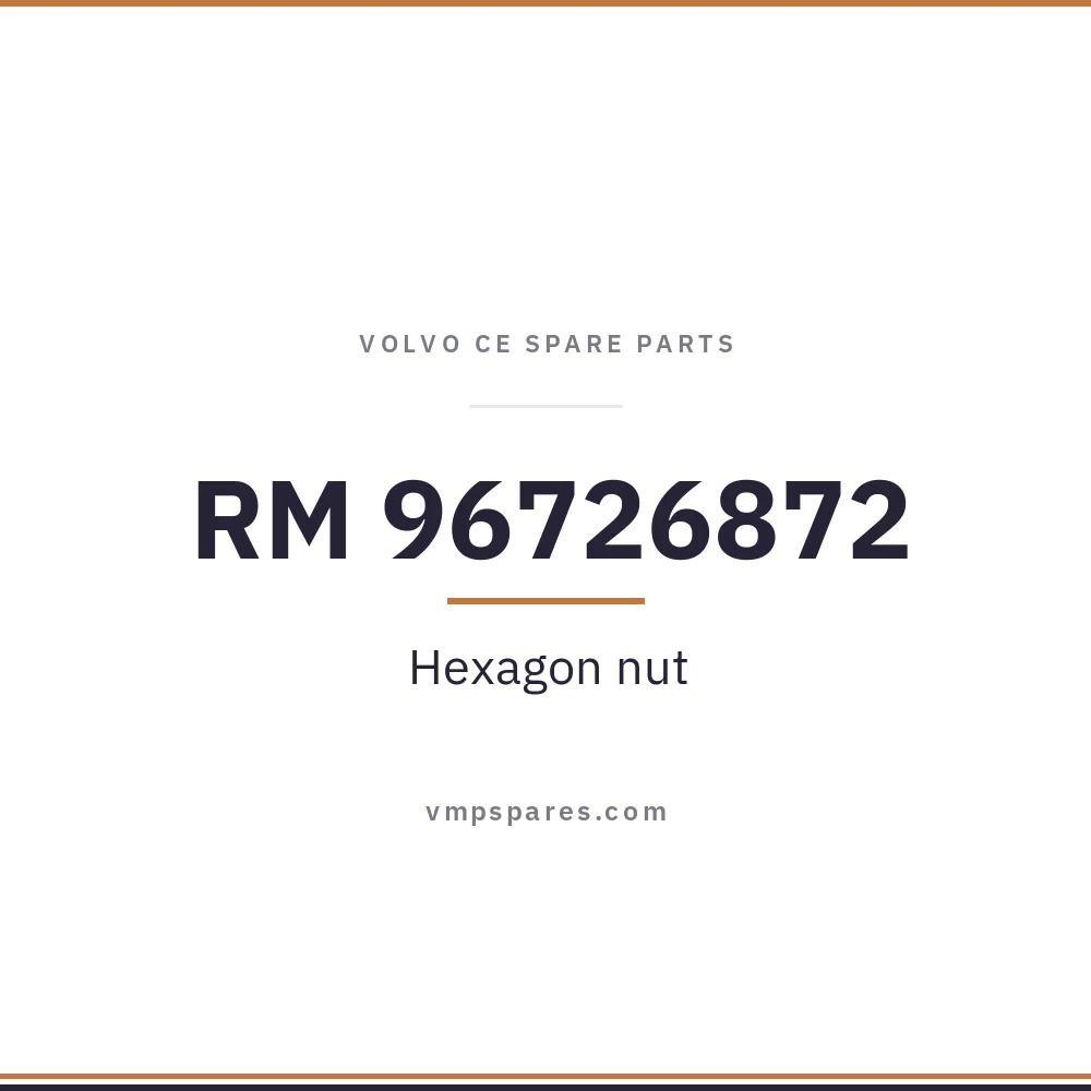 RM 96726872 – Hexagon nut