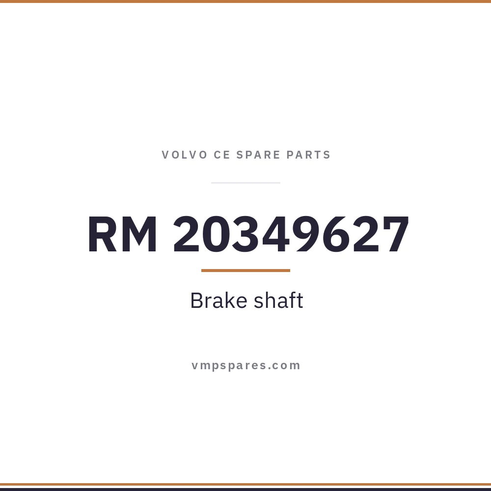 RM 20349627 – Brake shaft