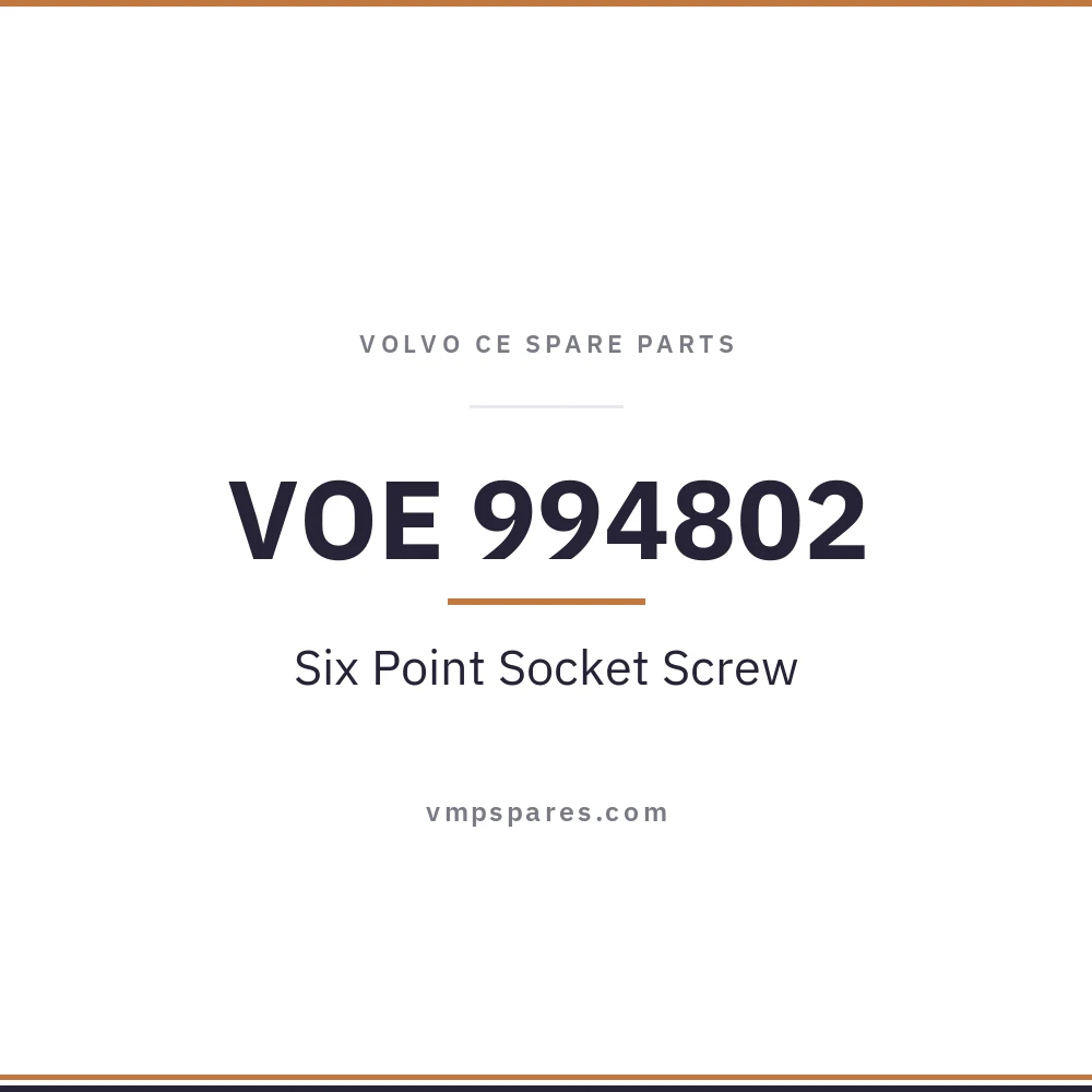 VOE 994802 – Six Point Socket Screw