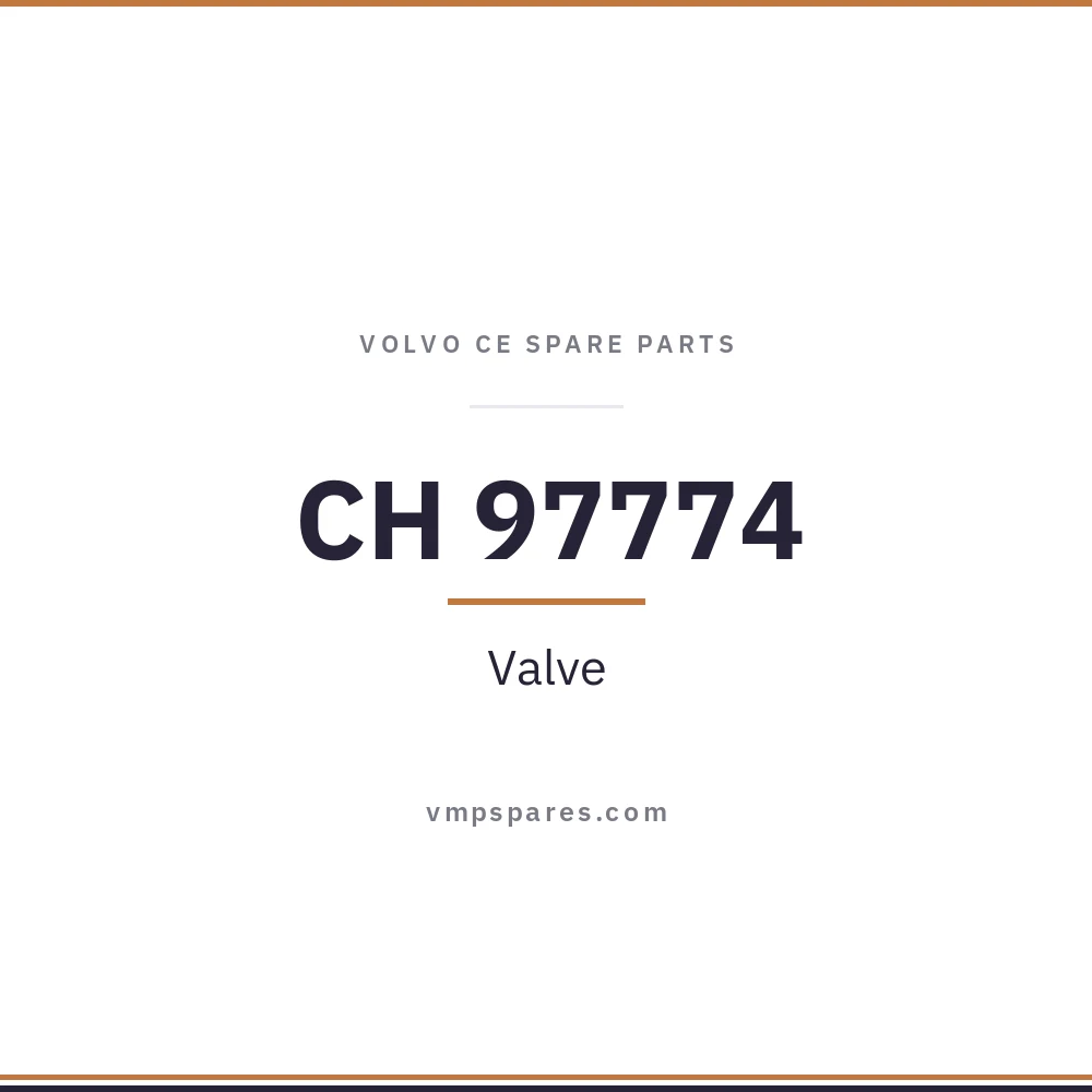 CH 97774 – Valve