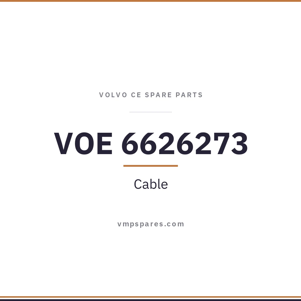VOE 6626273 – Cable