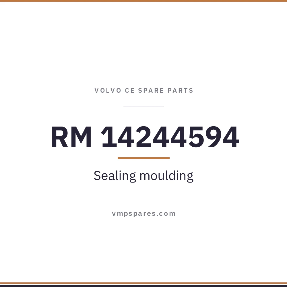 RM 14244594 – Sealing moulding