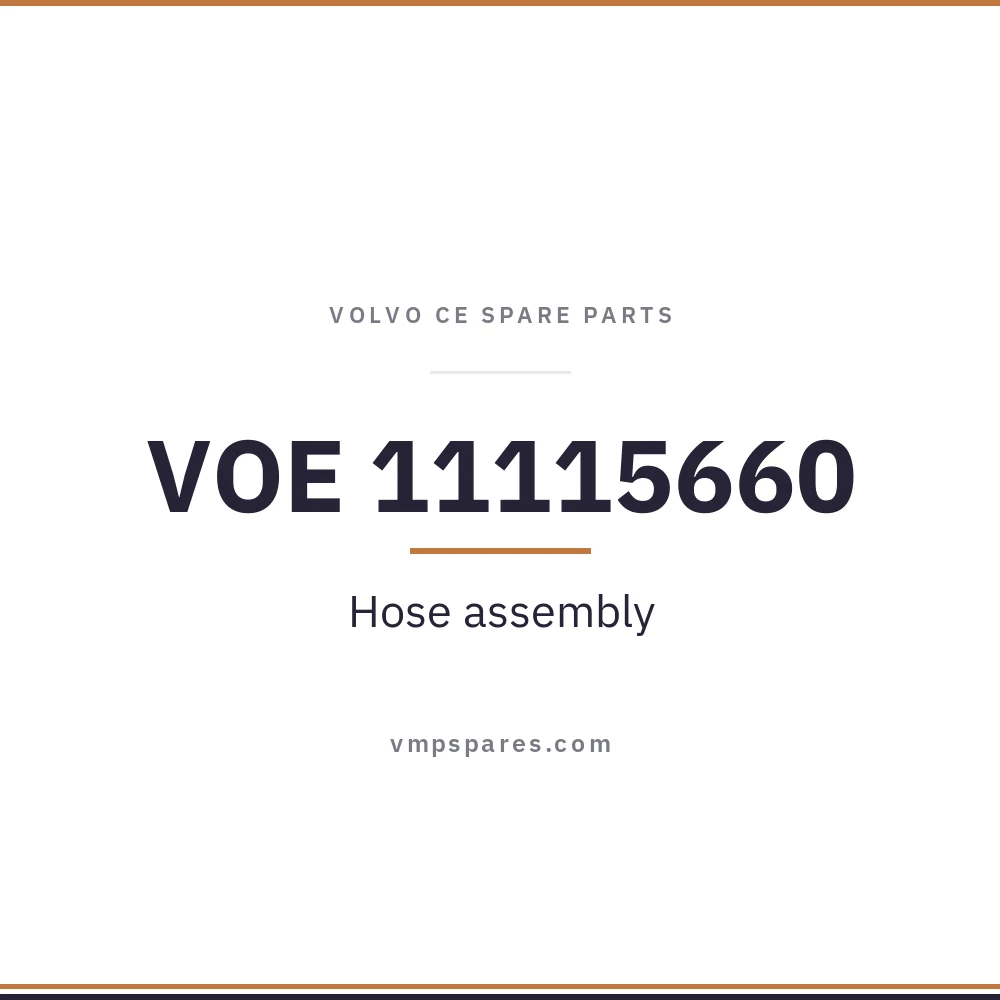VOE 11115660 – Hose assembly