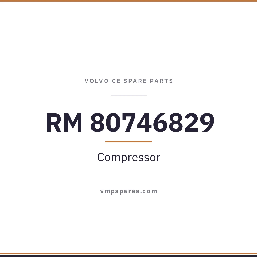 RM 80746829 – Compressor
