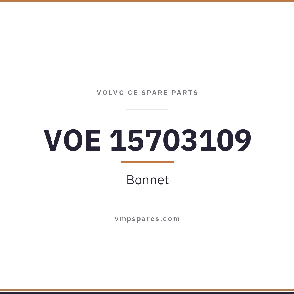 VOE 15703109 – Bonnet