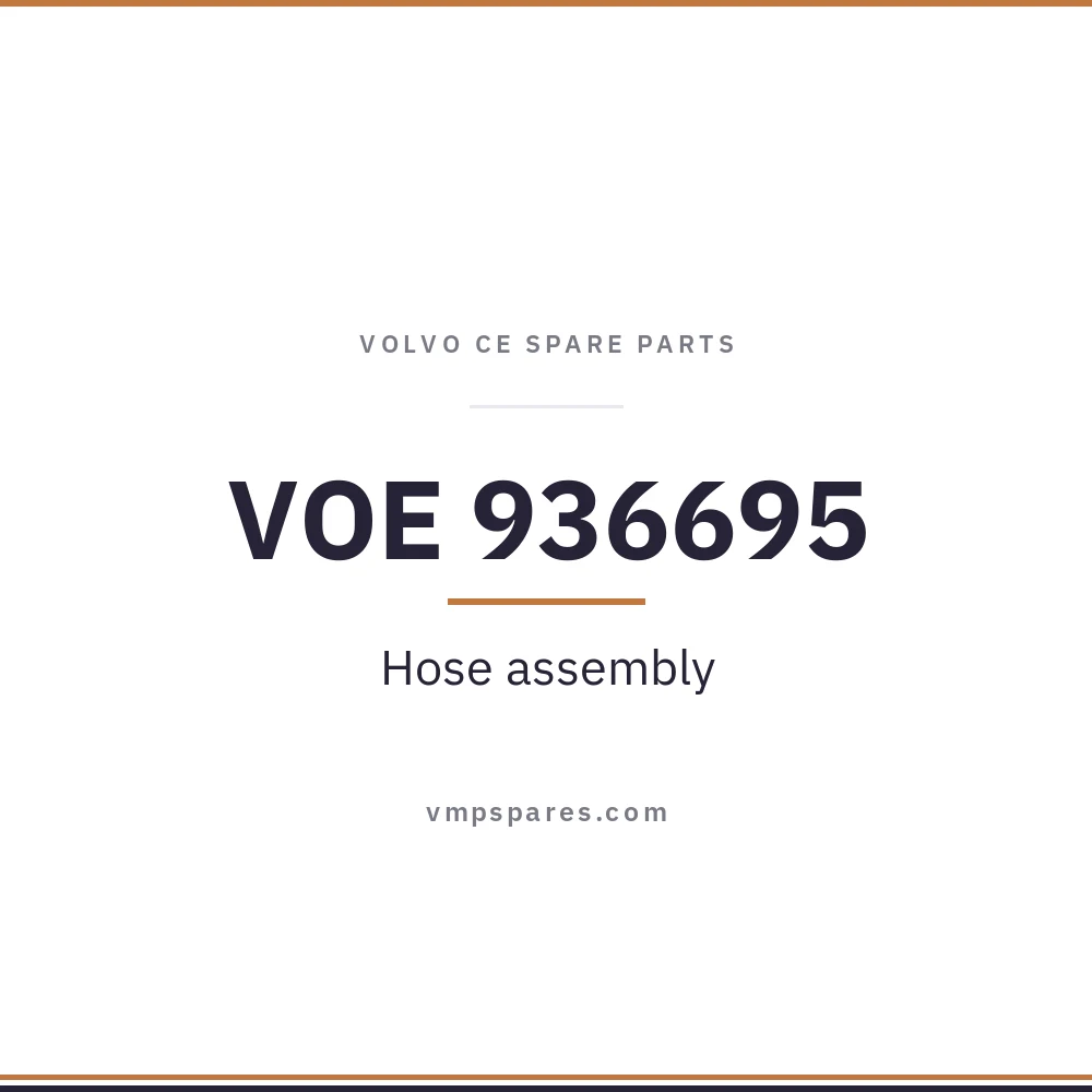 VOE 936695 – Hose assembly