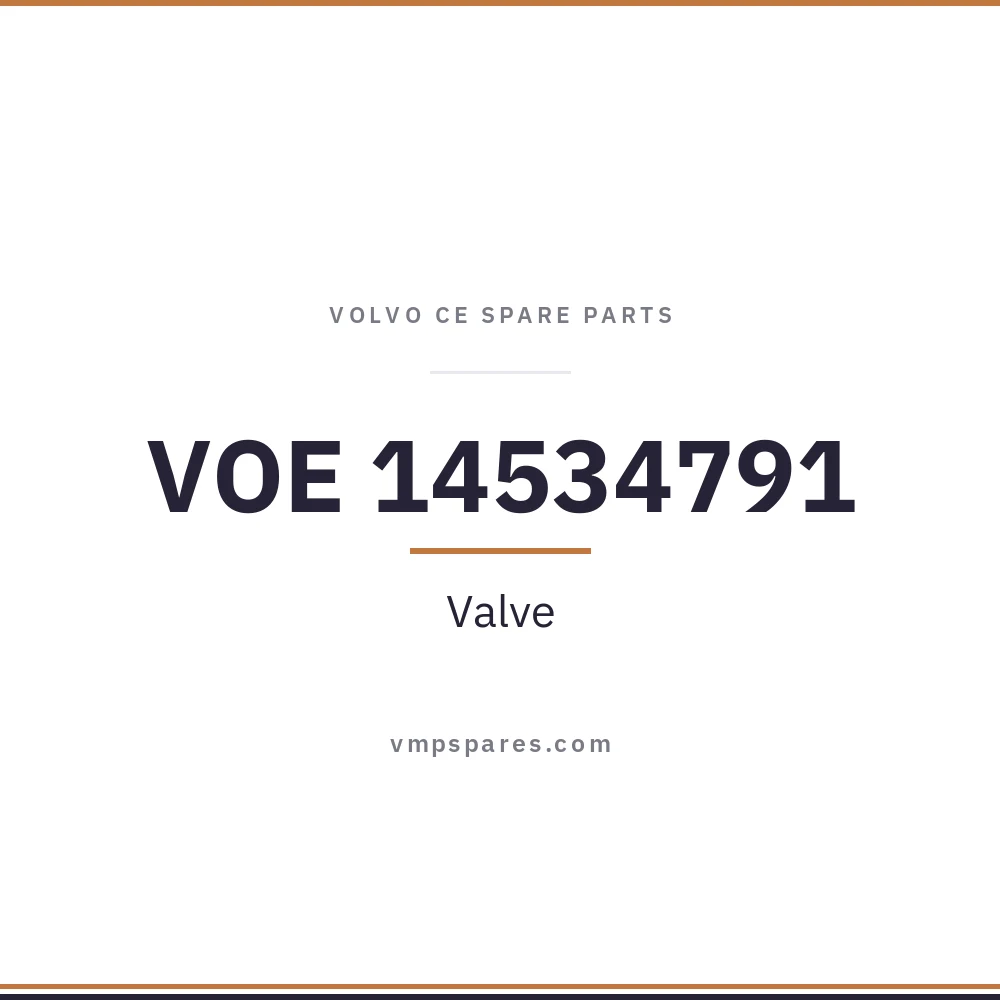 VOE 14534791 – Valve