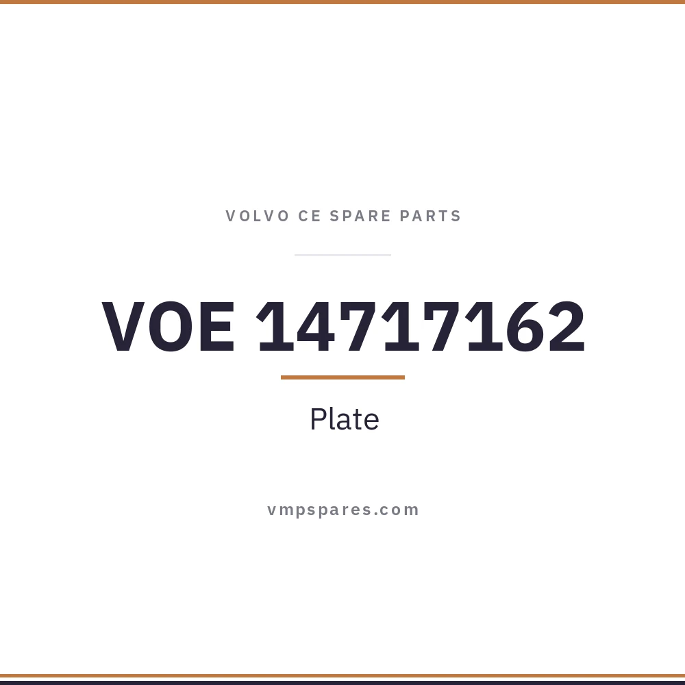VOE 14717162 – Plate