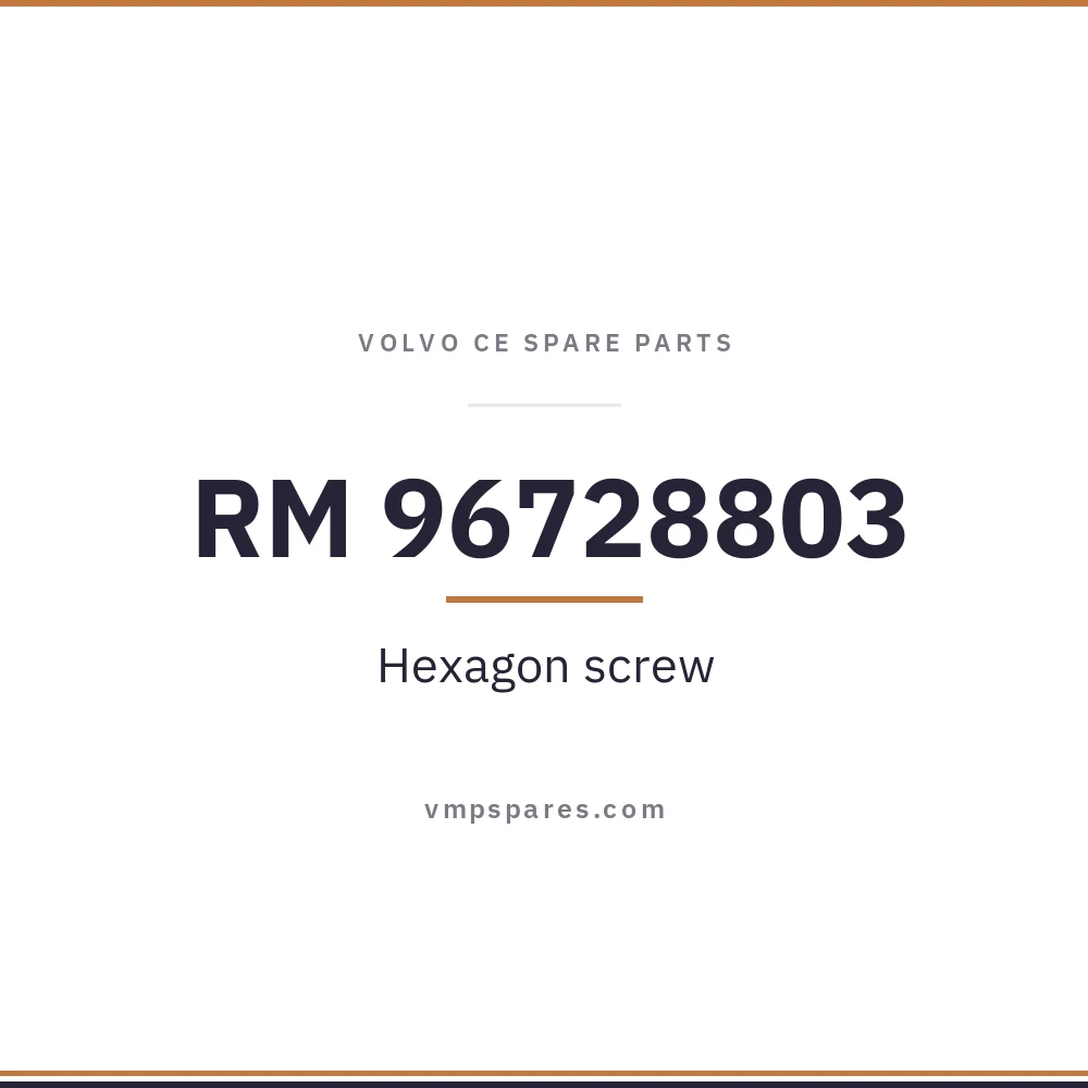 RM 96728803 – Hexagon screw