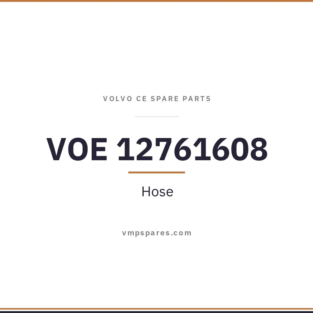 VOE 12761608 – Hose