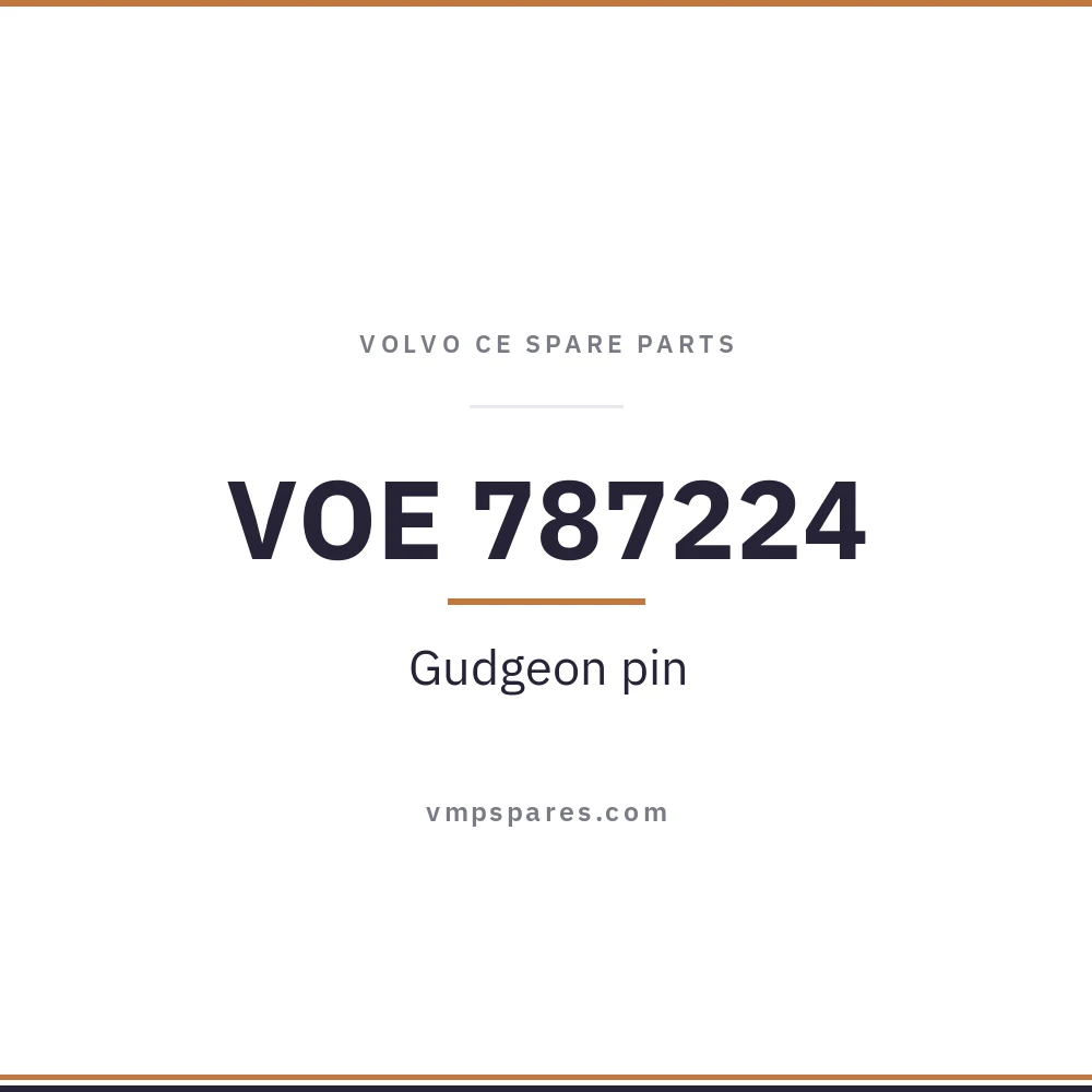 VOE 787224 – Gudgeon pin