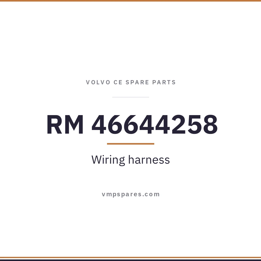 RM 46644258 – Wiring harness