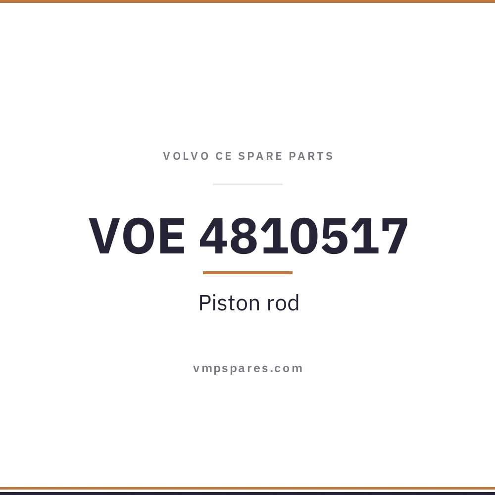 VOE 4810517 – Piston rod