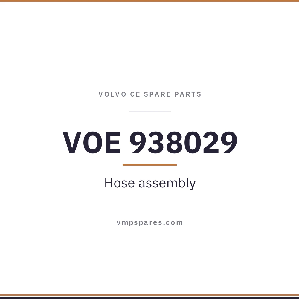 VOE 938029 – Hose assembly