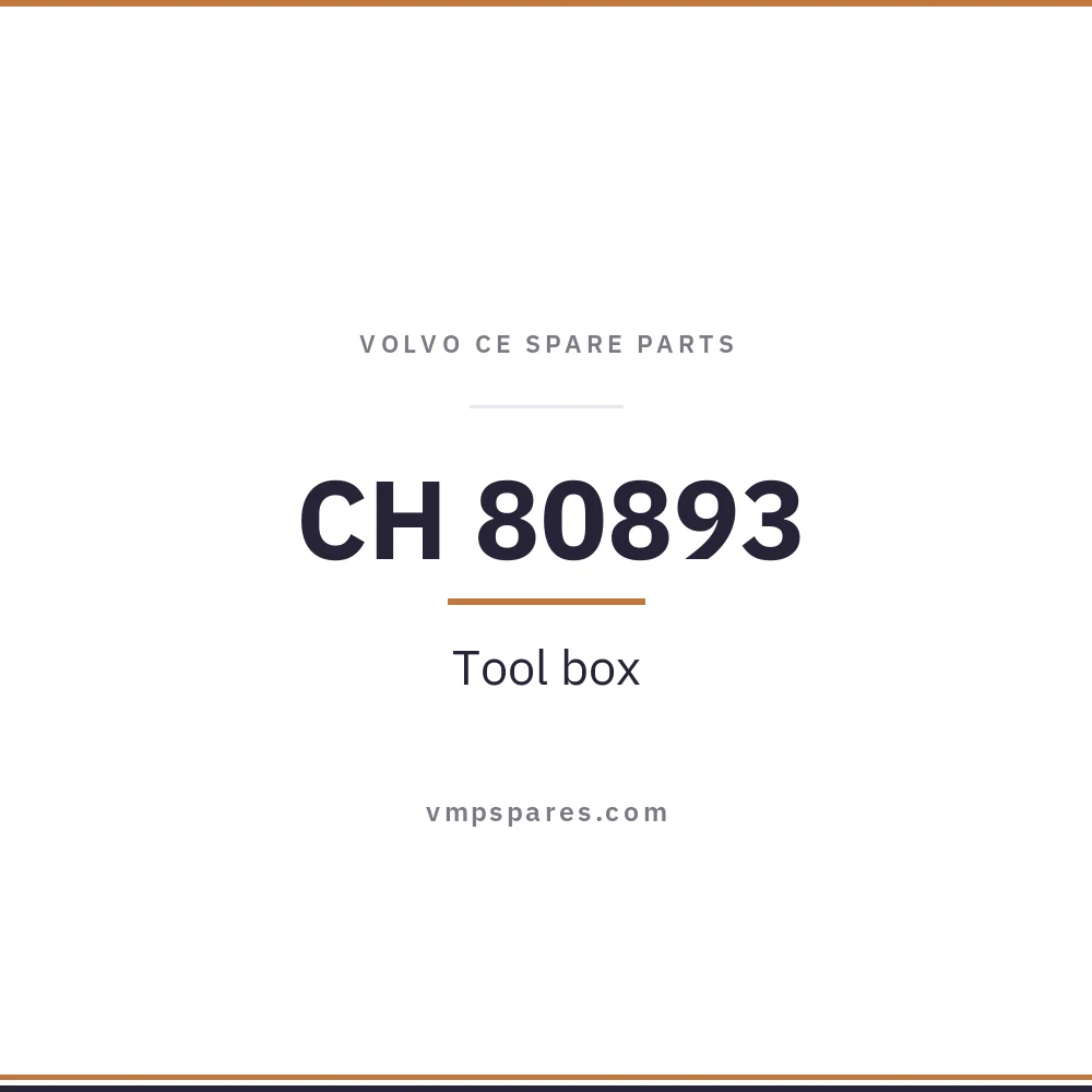 CH 80893 – Tool box