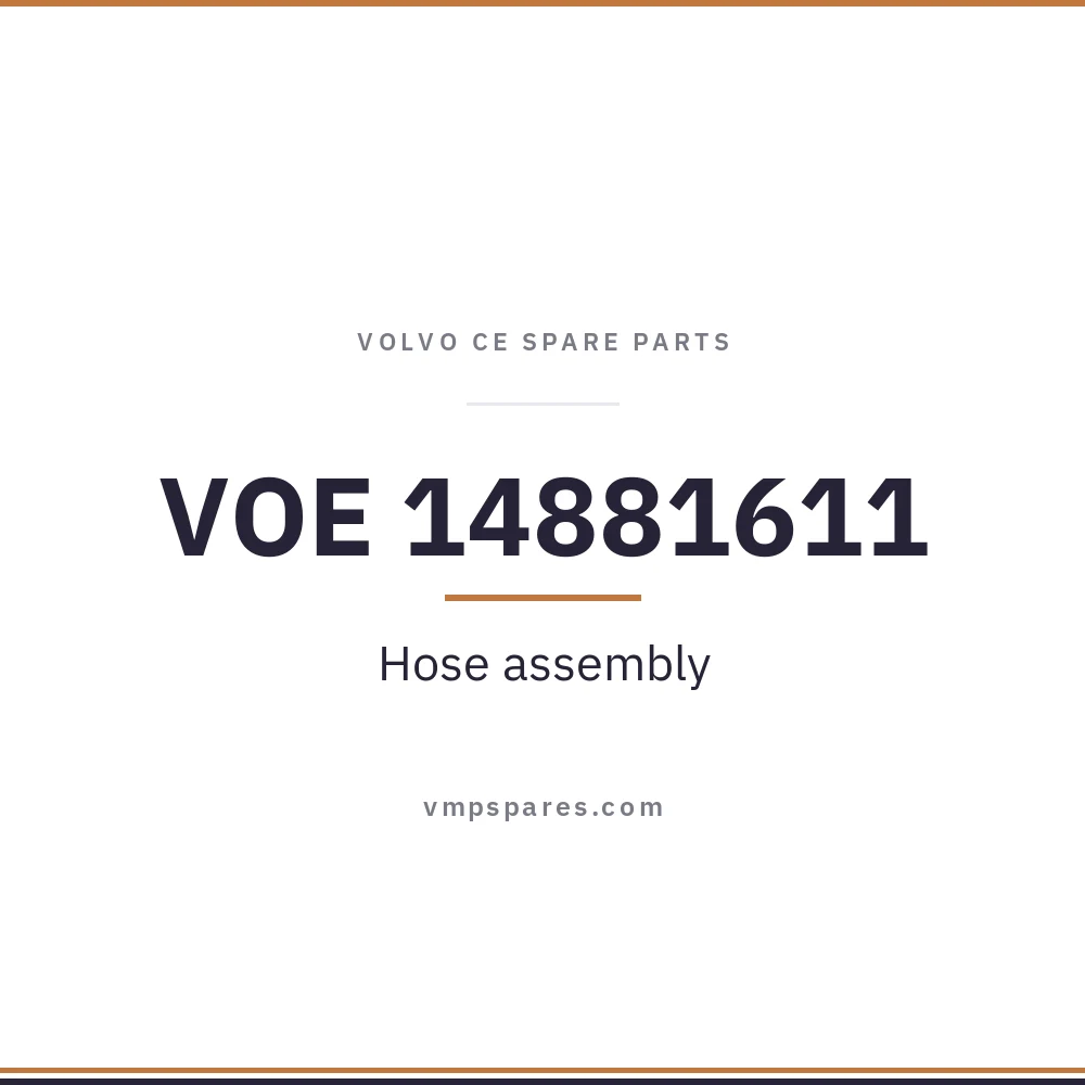 VOE 14881611 – Hose assembly