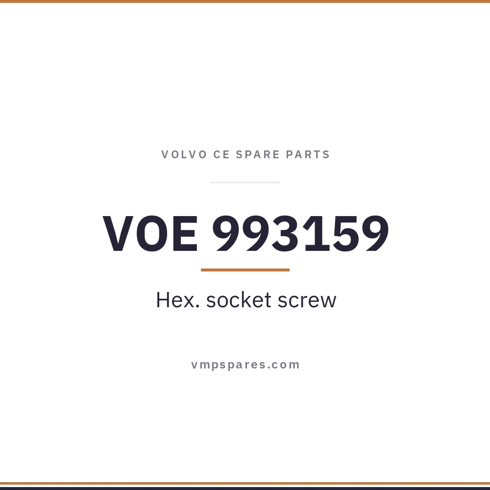VOE 993159 – Hex. socket screw