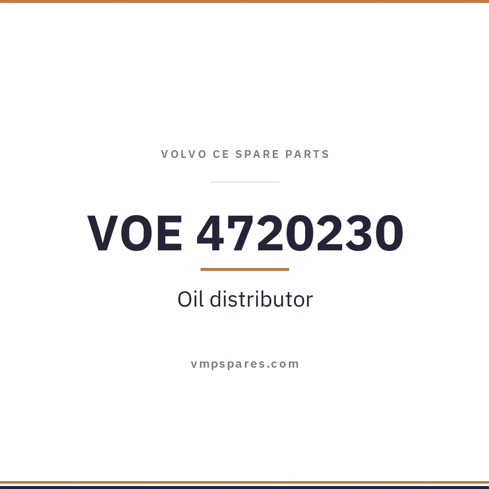 VOE 4720230 – Oil distributor