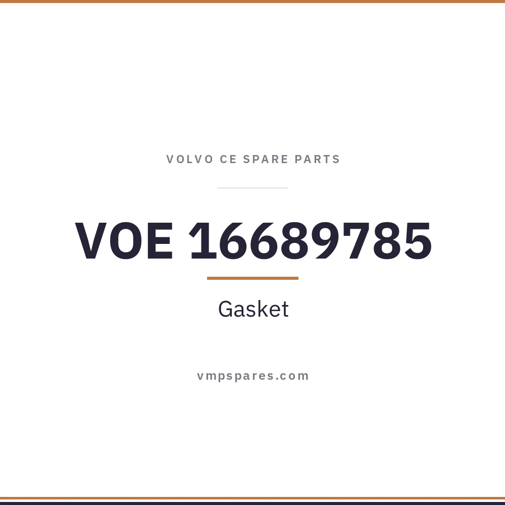 VOE 16689785 – Gasket
