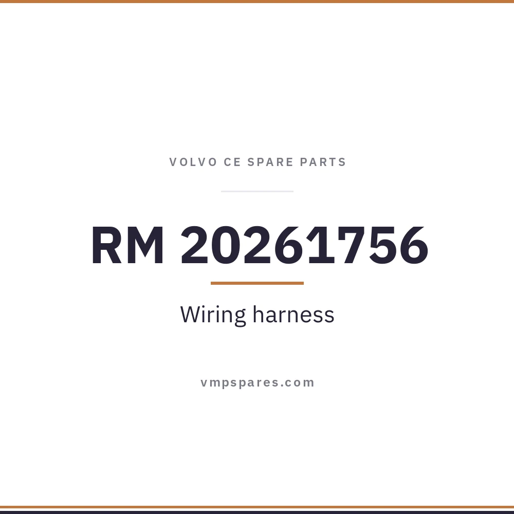 RM 20261756 – Wiring harness