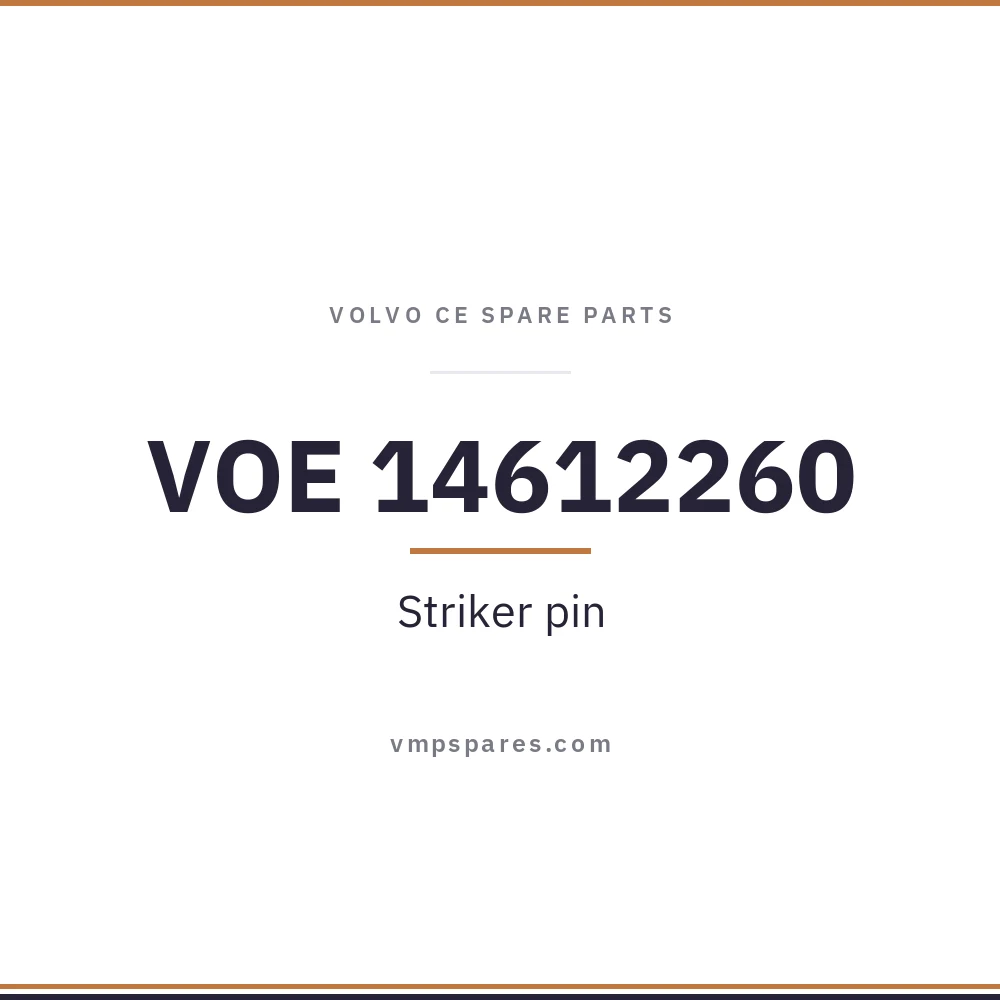 VOE 14612260 – Striker pin