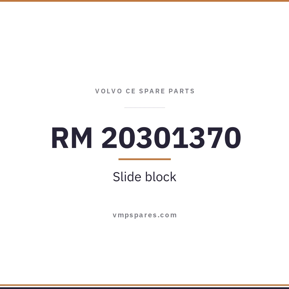 RM 20301370 – Slide block