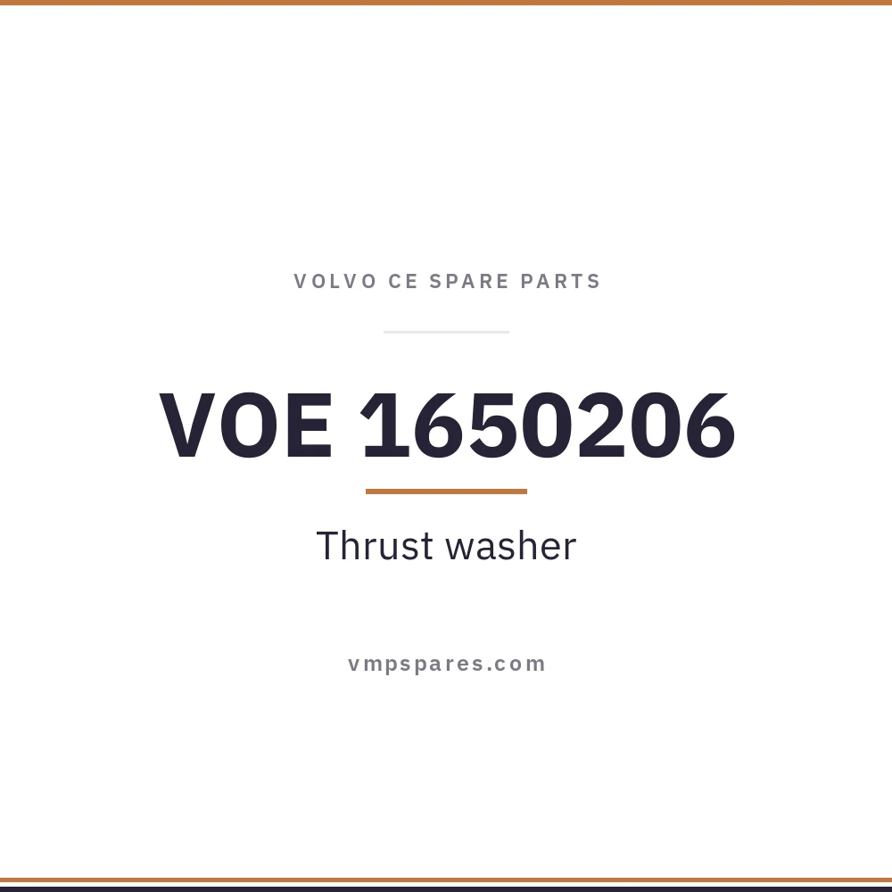 VOE 1650206 – Thrust washer
