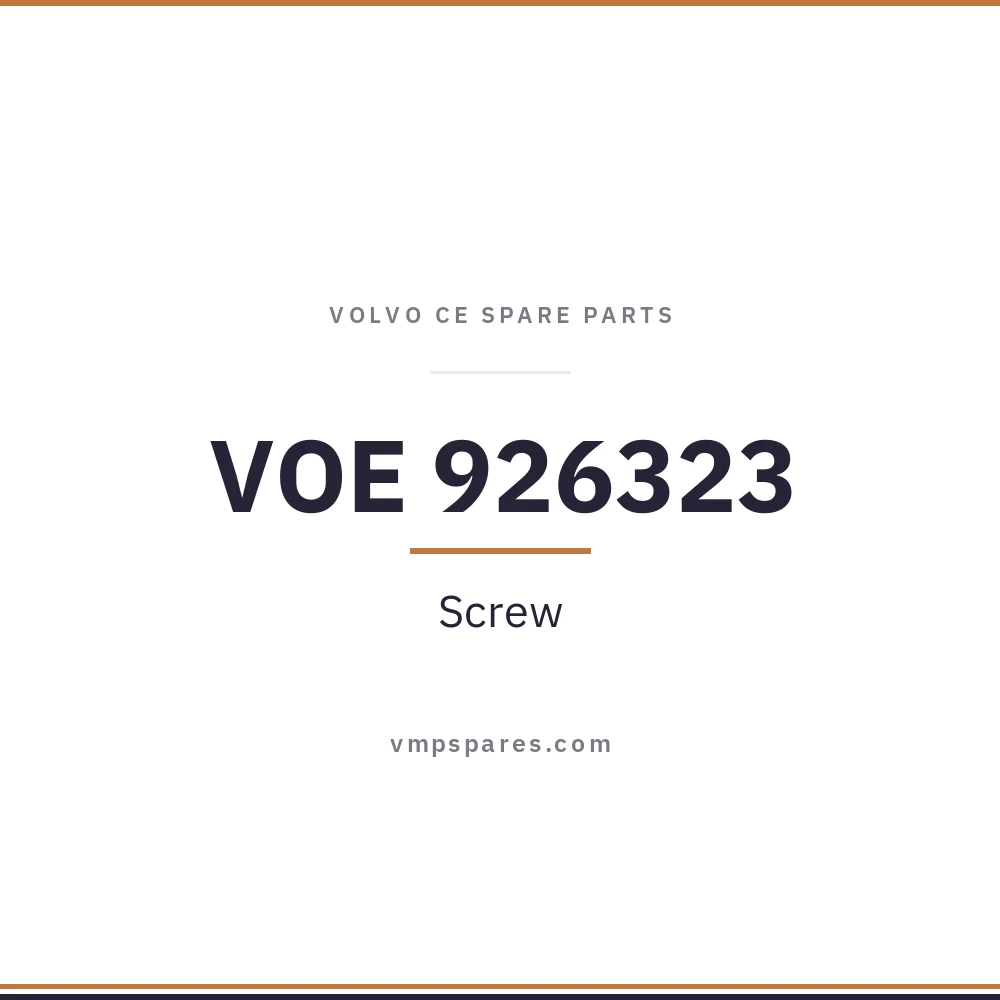 VOE 926323 – Screw