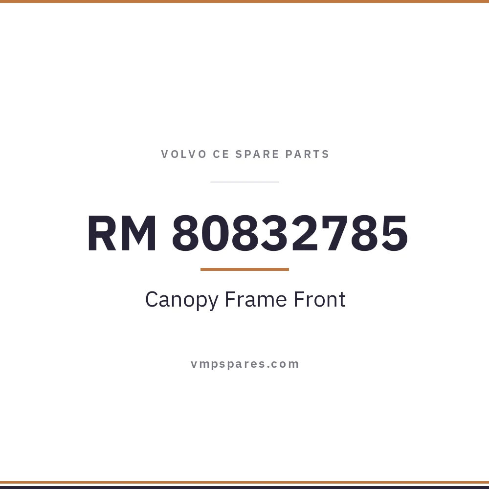 RM 80832785 – Canopy Frame Front