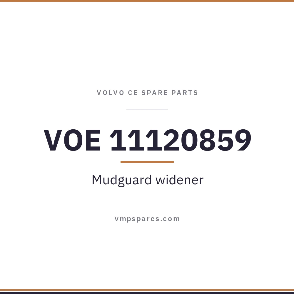 VOE 11120859 – Mudguard widener