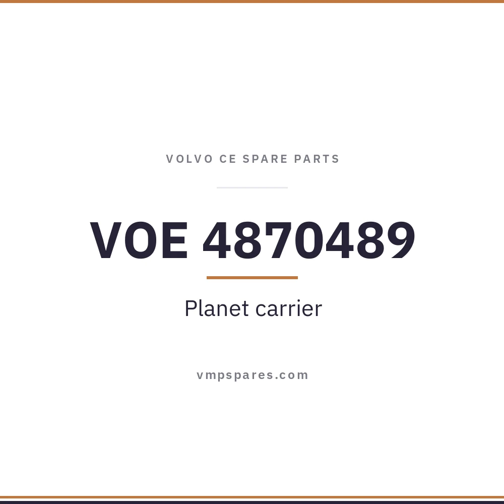 VOE 4870489 – Planet carrier