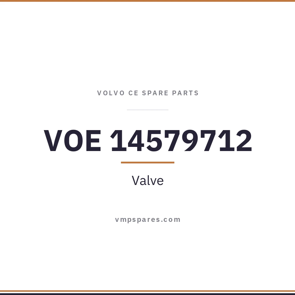 VOE 14579712 – Valve