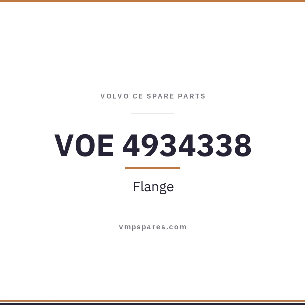 VOE 4934338 – Flange
