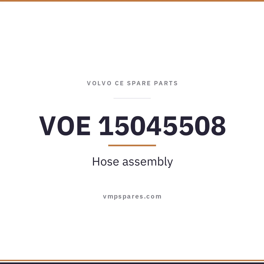 VOE 15045508 – Hose assembly