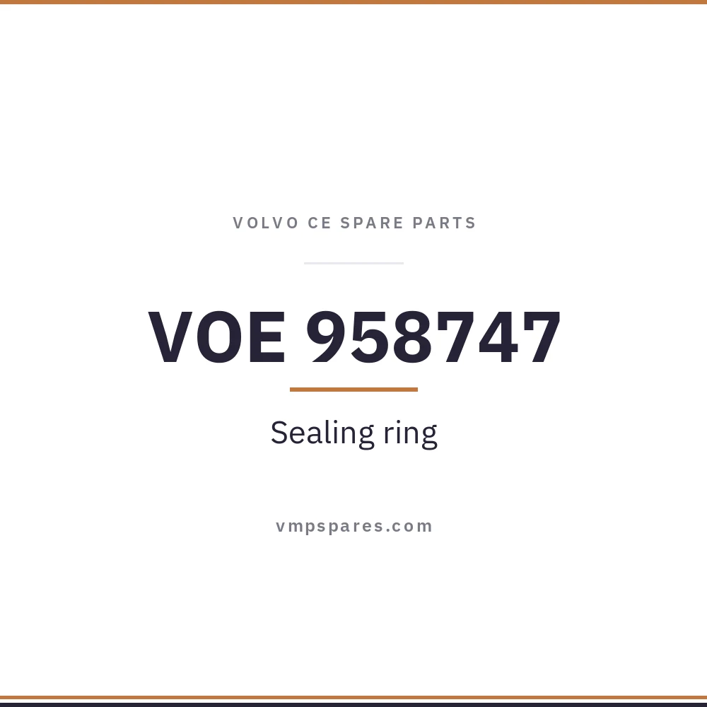 VOE 958747 – Sealing ring
