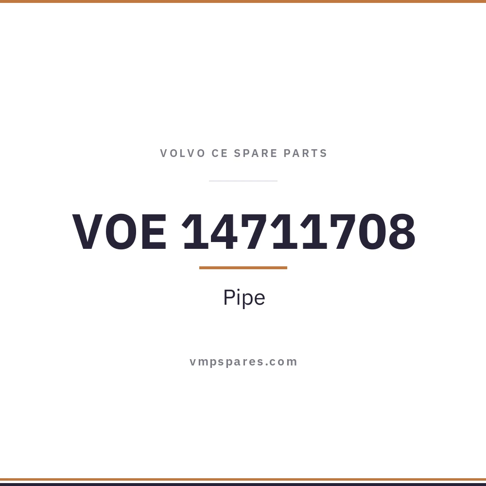 VOE 14711708 – Pipe